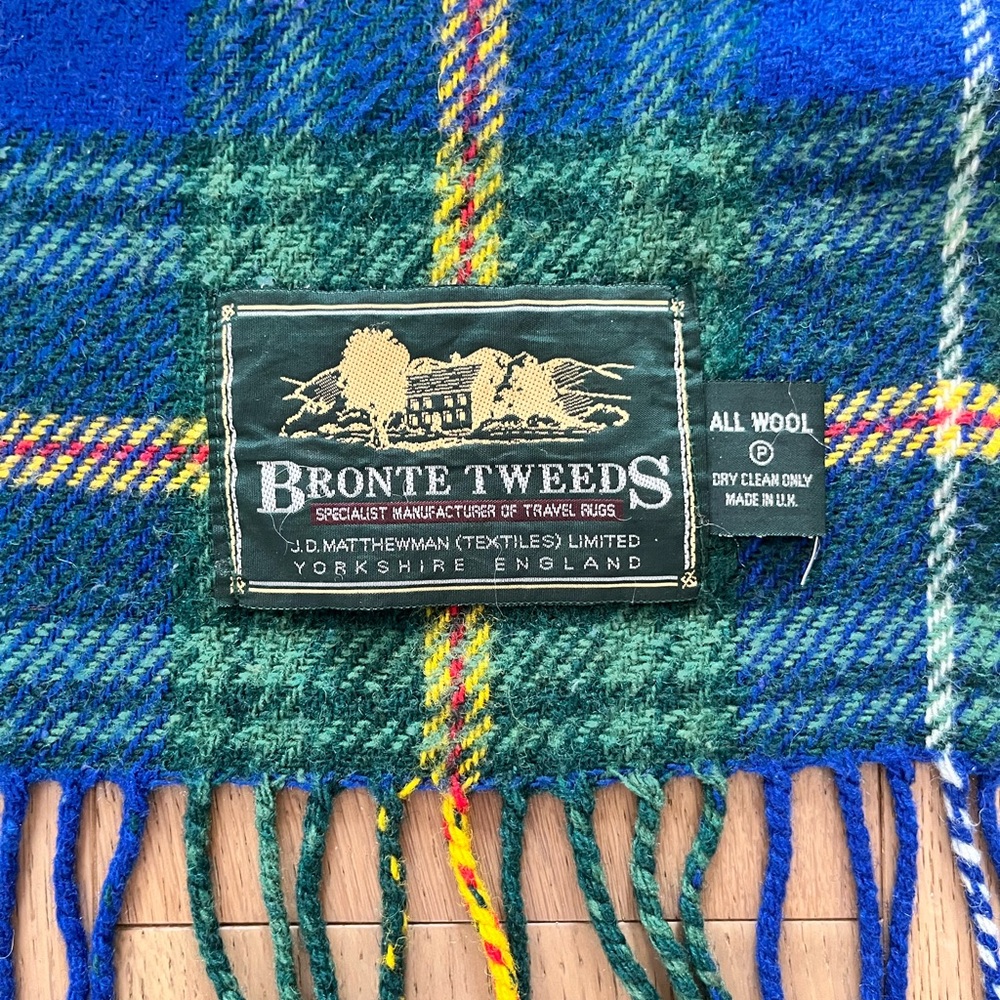 Bronte Tweeds Tartan Wool Blanket